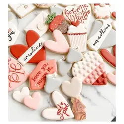 کاتر شیرینی پزی مدل ولنتاین مجموعه 7 عددی