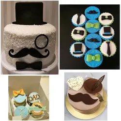 قالب سیلیکونی مولد فوندانت مدل ست مردانه