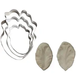 ست وینر و کاتر فوندانت بهگز مدل گل لاله مجموعه 5 عددی