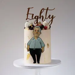 تاپر و ابزار تزیین کیک بهگز مدل روز پدر