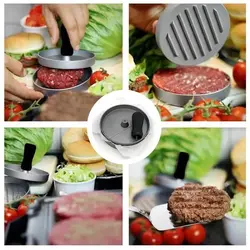 همبرگر زن دستی فلزی مدل هوم برگر