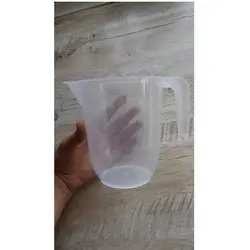 پارچ پیمانه مدرج اندازه گیری مدل پلاستیکی شفاف