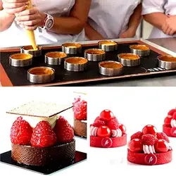 قالب رینگ تارت بهگز مدل دایره سایز 4