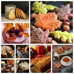 قالب سیلیکونی مولد فوندانت مدل برگ متنوع