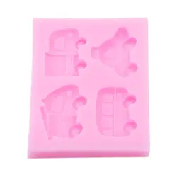 قالب سیلیکونی مولد فوندانت و تزیین کیک مدل ماشین