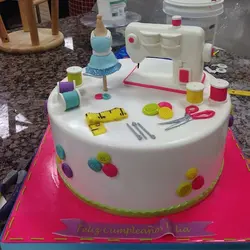 قالب سیلیکونی مولد فوندانت و تزیین کیک مدل ابزار و لوازم خیاطی