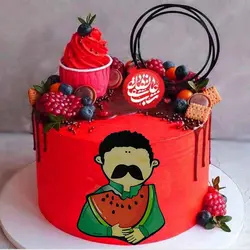 تاپر و ابزار تزیین کیک بهگز مدل یلدا با عیالمون