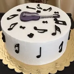 کاتر شیرینی پزی مدل ست ملودی و نت موسیقی مجموعه 3 عددی