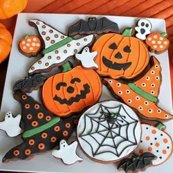 کاتر شیرینی پزی مدل ست هالوین مجموعه 6 عددی