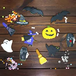 کاتر شیرینی پزی مدل ست هالوین مجموعه 6 عددی