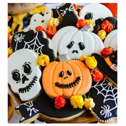 کاتر شیرینی پزی مدل ست هالوین مجموعه 6 عددی