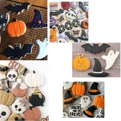 کاتر شیرینی پزی مدل ست هالوین مجموعه 6 عددی