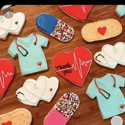 کاتر شیرینی پزی و کوکی مدل ست پزشکی مجموعه 4 عددی