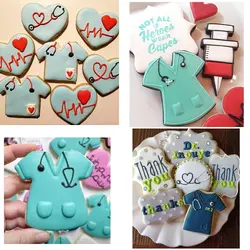 کاتر شیرینی پزی و کوکی مدل ست پزشکی مجموعه 4 عددی