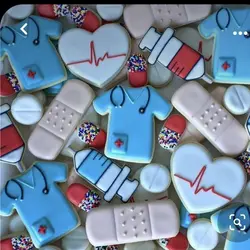 کاتر شیرینی پزی و کوکی مدل ست پزشکی مجموعه 4 عددی