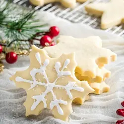 کاتر شیرینی پزی و کوکی مدل دانه برف مجموعه 4 عددی