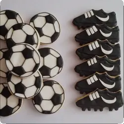 کاتر شیرینی پزی و کوکی مدل ست فوتبالی 4 عددی