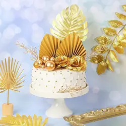 تاپر و ابزار تزیین کیک بهگز مدل برگ پالم خورشیدی