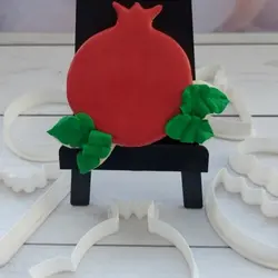 کاتر شیرینی پزی و کوکی مدل ست یلدایی مجموعه 6 عددی