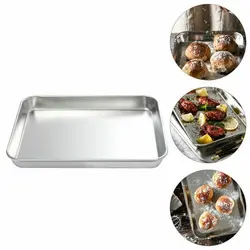 قالب و دیس کیک موج مدل مستطیل لبه کوتاه رولتی سایز 35×45