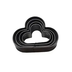 کاتر کوکی و برش خمیر شیرینی مدل ابر مجموعه 4 عددی