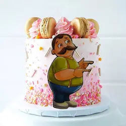 تاپر و ابزار تزیین کیک بهگز مدل خان بابا