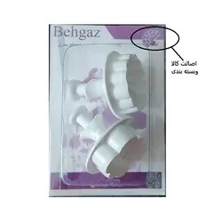 کاتر فشاری شیرینی پزی مدل گل فلورا مجموعه 2 عددی