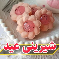 کاتر فشاری شیرینی پزی مدل گل فلورا مجموعه 2 عددی