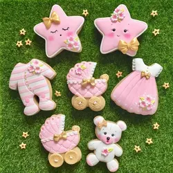 کاتر شیرینی پزی مدل لباس نوزاد مجموعه 2 عددی