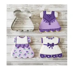 کاتر شیرینی پزی مدل لباس نوزاد مجموعه 2 عددی