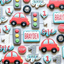 کاتر شیرینی پزی مدل ماشین و هواپیما مجموعه 2 عددی