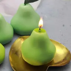 قالب سیلیکونی دسر مدل گلابی 3 بعدی