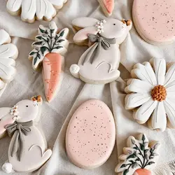 کاتر شیرینی پزی مدل خرگوش مجموعه 3 عددی