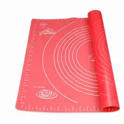 مت مدرج سیلیکونی صفحه شیرینی و خمیر سایز 45×65