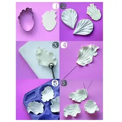 مت مدرج سیلیکونی صفحه شیرینی و خمیر سایز 45×65