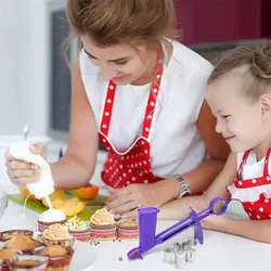 دستگاه تفنگ مروارید زن کیک و شیرینی دستی