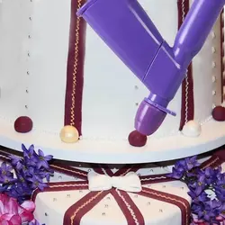 دستگاه تفنگ مروارید زن کیک و شیرینی دستی