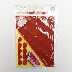 صفحه تکسچر سیلیکونی تزیین کیک و شیرینی طرح بالشتک