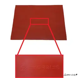 صفحه تکسچر سیلیکونی تزیین کیک و شیرینی طرح قلب