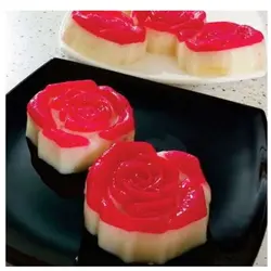 قالب سیلیکونی دسر و کیک مدل گل رز مارگاریتا سایز 12
