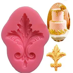 قالب سیلیکونی مولد فوندانت بهگز مدل حاشیه و پایه مدرن متوسط