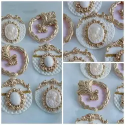 قالب سیلیکونی مولد فوندانت بهگز مدل حاشیه و پایه مدرن متوسط