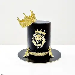 قالب سیلیکونی مولد فوندانت بهگز مدل حاشیه و پایه مدرن متوسط