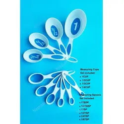 پیمانه اندازه گیری آشپزی و شیرینی پزی مدل لیوانی مجموعه 4 عددی