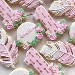 کاتر شیرینی کوکی و خمیر فوندانت مدل اعداد انگلیسی مجموعه 9 عددی