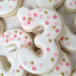 کاتر شیرینی کوکی و خمیر فوندانت مدل اعداد انگلیسی مجموعه 9 عددی