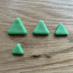 کاتر کوکی و برش خمیر شیرینی مدل مثلث مجموعه 4 عددی