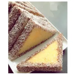 کاتر کوکی و برش خمیر شیرینی مدل مثلث مجموعه 4 عددی