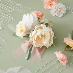 سیم روكش‌دار گلسازی سفید کد 3 مجموعه 30 عددی سایز 30-35