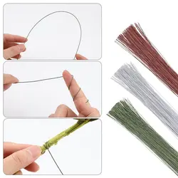 سیم روكش‌دار گلسازی سفید کد 3 مجموعه 30 عددی سایز 30-35